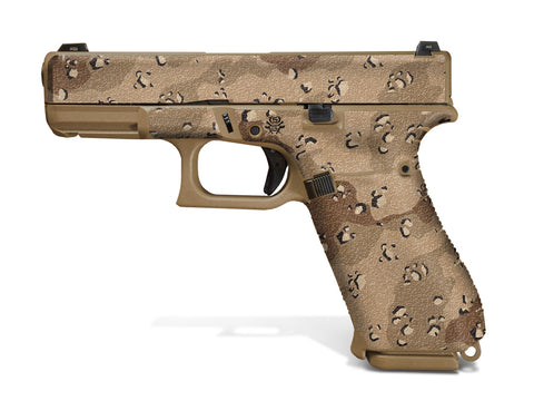 Glock 19X Decal Grip - Desert Camo