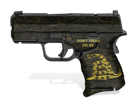 Springfield XD-S  Mod.2  9mm 3.3" Decal Grips - Don't Tread On Me
