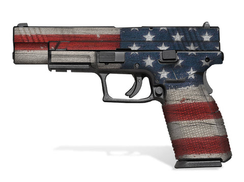 Decal Grip for Springfield XD 9mm/.40  5" - Old Glory