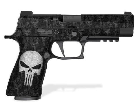 Sig P320 XFULL Decal Grip - The Punisher