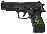 Sig P226 Decal Grip - Biohazard