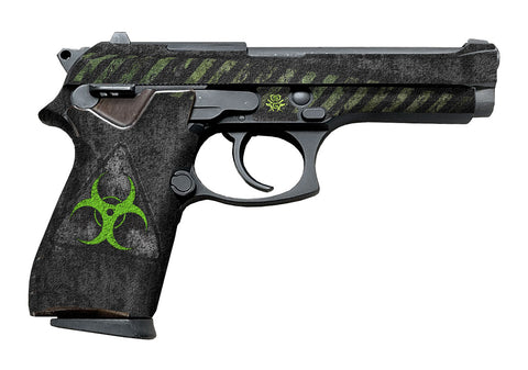 Taurus PT 92-C Compact Decal Grip - Biohazard