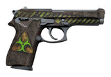 Taurus PT 92-C Compact Decal Grip - Biohazard