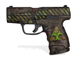 Decal Grip for Walther PPS M2 - Biohazard