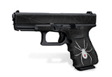 Glock 19 Gen 3 Decal Grip Kit - Black Widow