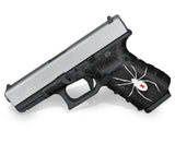 Glock 19 Gen 4 Decal Grip - Black Widow