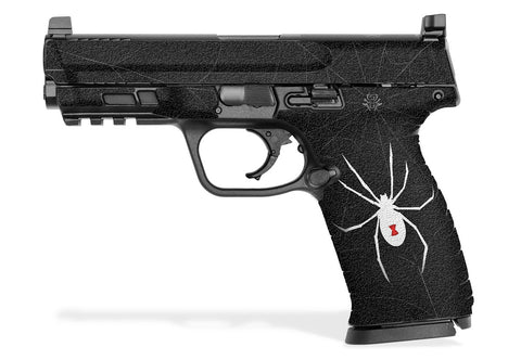 Decal Grips for S&W M&P M2.0 9mm/.40 Full-Size (4.25") - Black Widow