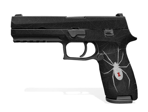 Decal Grip for Sig Sauer P320 Full-Size - Black Widow