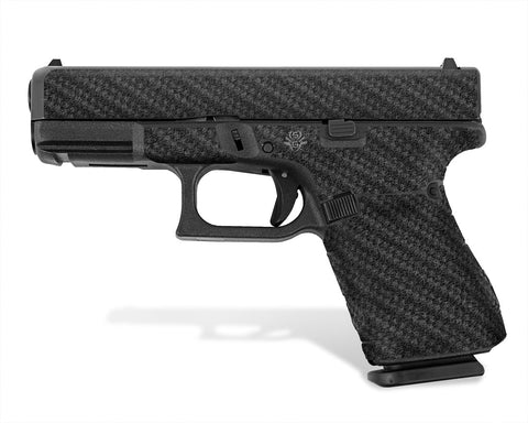 Glock 19 Gen 5 Decal Grip Kit - Carbon Fiber