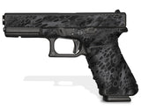 Glock 22 Gen 3 Decal Grip Kit - Cryptic Camo in Black