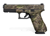 Glock 17 Gen 5 Decal Grip Kit - Cryptic Camo