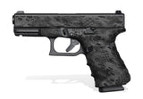 Glock 19 Gen 4 Decal Grip Kit - Cryptic Camo in Black