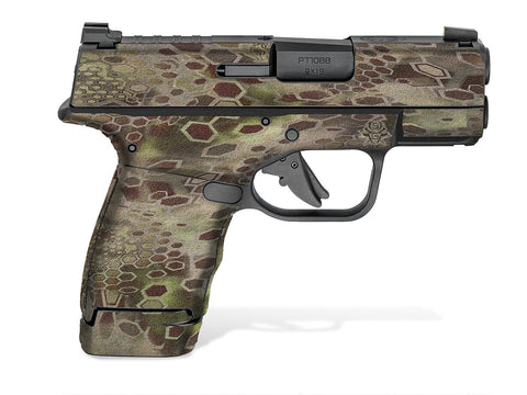 Springfield Hellcat Micro-Compact Decal Grips - Cryptic Camo