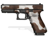 Decal Grip for Gen 3 Glock 17 - Cow Print