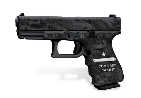 Glock 23 Gen 3 Decal Grip Kit - Come and Take It