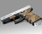 Custom Glock 23 Gen 3 Decal Grip Kit - Desert Camo