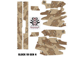 Glock 32 Gen 4 Decal Grip Kit - Desert Camo Packaging