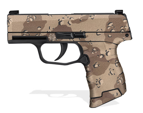 Sig P365 Micro-Compact Decal Grip - Desert Camo