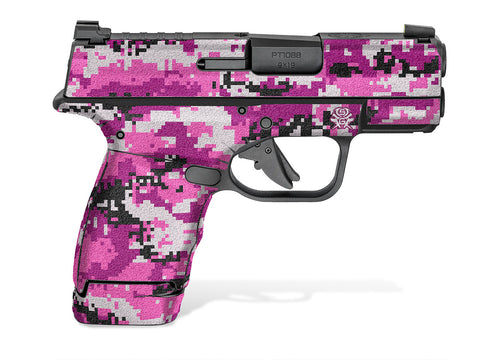 pink digital camo gun