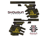 Glock 22 Gen 3 Decal Grip Kit - Don't Tread on Me Packaging