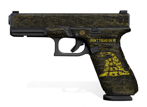 Glock 17 Gen 5 Decal Grip Kit - Don't Tread On Me