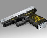 Custom Glock 23 Gen 3 Decal Grip Kit - Don't Tread on Me
