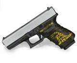 Custom Glock 23 Gen 4 Decal Grip Kit - Don't Tread on Me