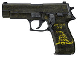 Sig P226 Decal Grip - Don't Tread On Me