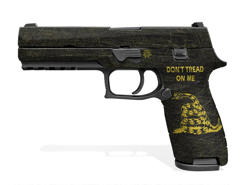 Decal Grip for Sig Sauer P320 Full-Size - Don't Tread On Me