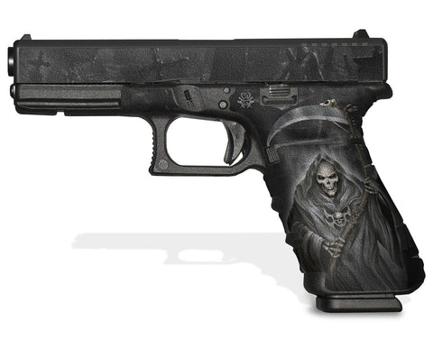Glock 31 Gen 3 Decal Grip Kit - Grim Reaper