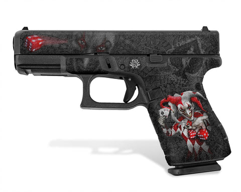 Glock 19 Gen 5 Decal Grip Kit - The Joker