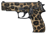 Sig P226 Decal Grip - Leopard Print