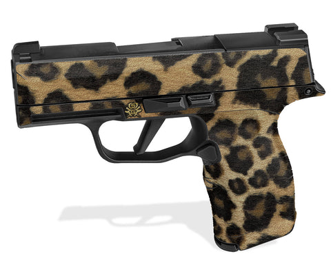 Sig P365X Decal Grip - Leopard Print