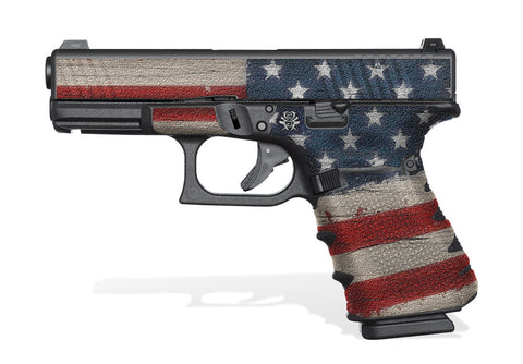 Glock 19 Gen 4 Decal Grip Kit - Old Glory
