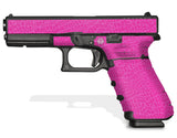Glock 17 Gen 4 Decal Grip Kit - Reptilian in Pink