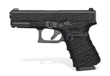 Glock 19 Gen 4 Decal Grip Kit - Reptilian in Black