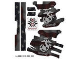 Glock 23 Gen 3 Decal Grip  - Semper Fi
