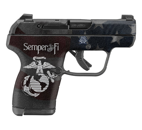 Decal Grip for Ruger LCP Max - Semper Fi