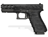 Glock 17 Gen 3 Decal Grip Kit - SGX in Black