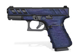 Glock 19 Gen 4 Decal Grip Kit - SGX in Purple-Blue