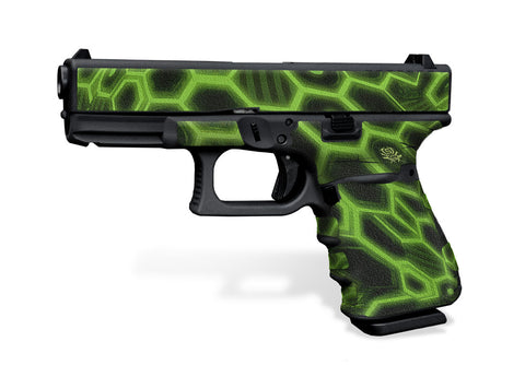 Glock 19 Gen 3 Decal Grip - Space Hex