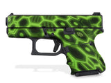 Glock 26 Decal Grip - Space Hex