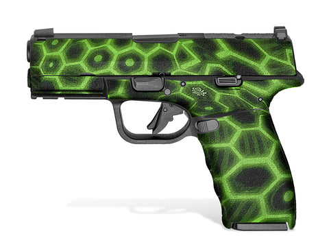 Springfield Hellcat Pro Decal Grips - Space Hex