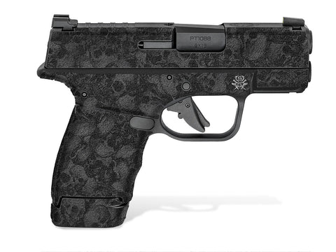 Springfield Hellcat Micro-Compact Decal Grips - Skull Collector