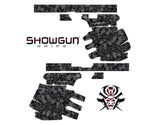 Glock 22 Gen 3 Decal Grip Kit - Skull Collector Packaging
