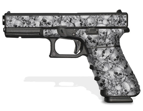 Glock 22 Gen 3 Decal Grip Kit - Skull Collector