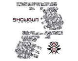 Glock 22 Gen 3 Decal Grip Kit - Skull Collector Packaging