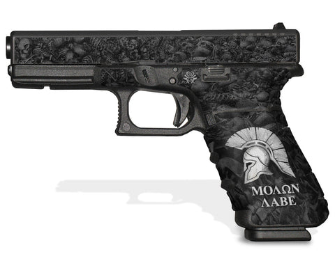 Glock 31 Gen 3 Decal Grip Kit - Molon Labe