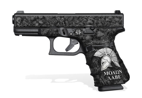 Glock 19 Gen 4 Decal Grip Kit - Sparta