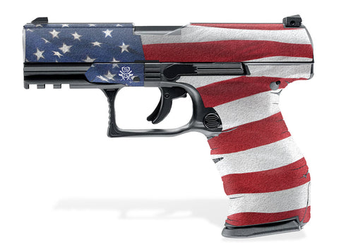 Decal Grip for Walther PPQ - Stars & Stripes